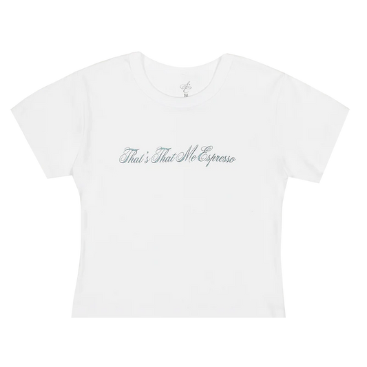 That's That Me Crop Tee Sabrina Carpenter Official Store