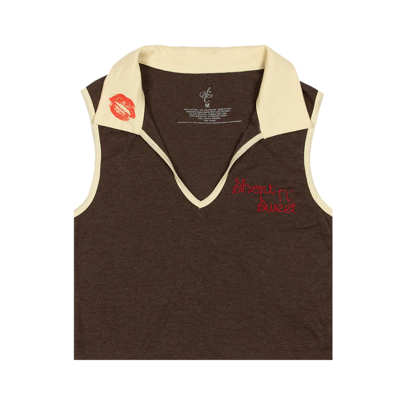 Short n' Sweet Polo Tank