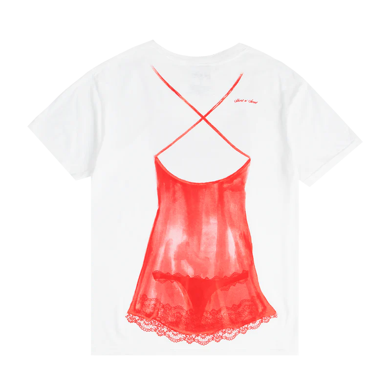 Red Lingerie Tee Sabrina Carpenter Official Store