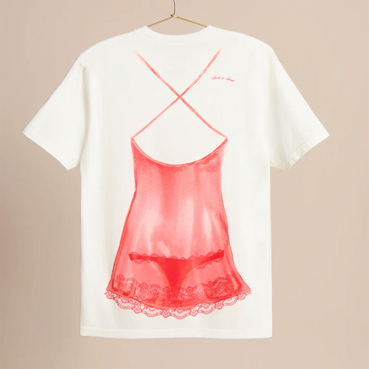 Red Lingerie Tee Sabrina Carpenter Official Store