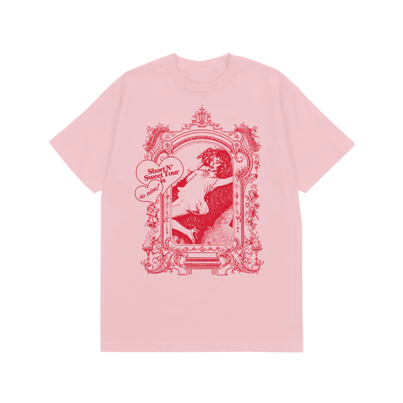 Short n' Sweet Tour Makes You Wanna Fall In Love Tee Sabrina Carpenter Official Store