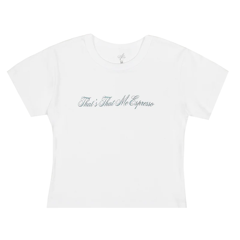 That's That Me Crop Tee Sabrina Carpenter Official Store