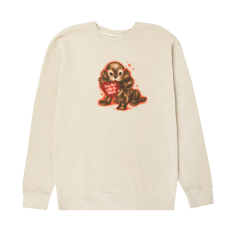Like A Bitch Crewneck Sabrina Carpenter Official Store