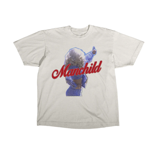 Manchild Rhinestone T-Shirt Sabrina Carpenter Official Store