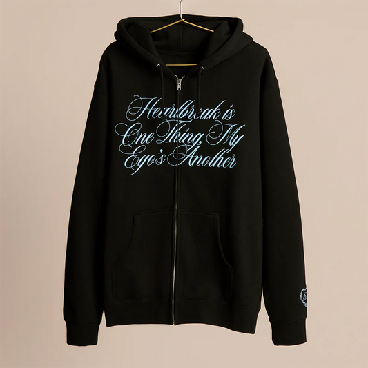 don't embarrass me zip up hoodie