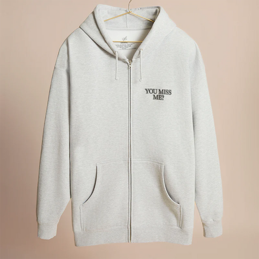 Miss Me Zip Hoodie Sabrina Carpenter Official Store