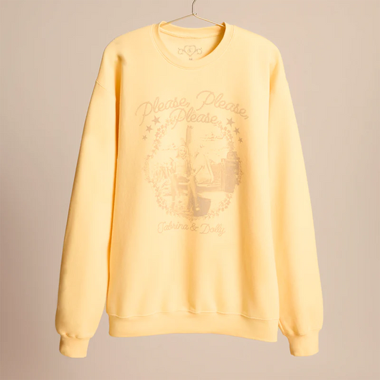 Please Please Please Remix Crew Sabrina Carpenter Official Store