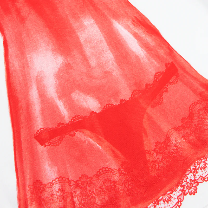 Red Lingerie Tee Sabrina Carpenter Official Store