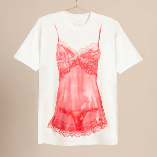Red Lingerie Tee Sabrina Carpenter Official Store