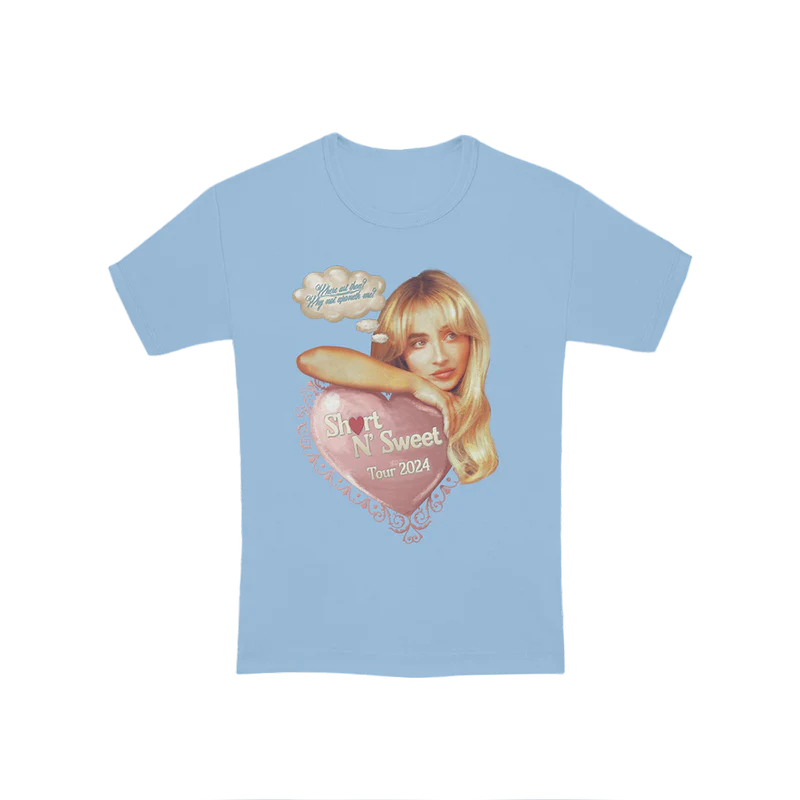 Short n' Sweet Tour Where Are Thou T-Shirt Sabrina Carpenter Official Store