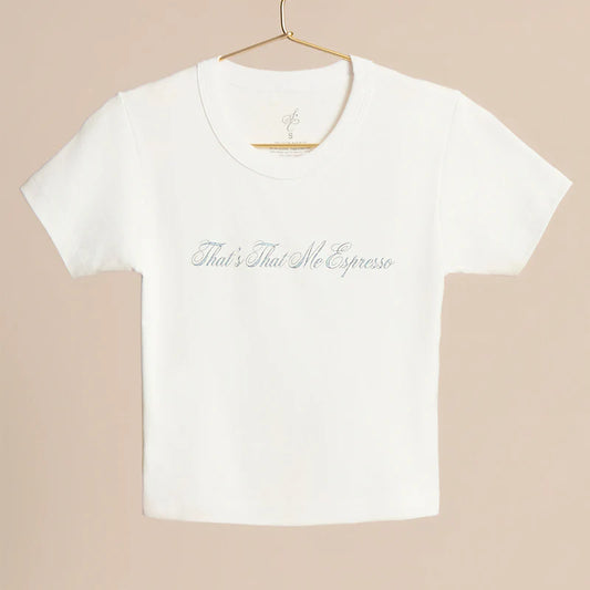 That's That Me Crop Tee Sabrina Carpenter Official Store