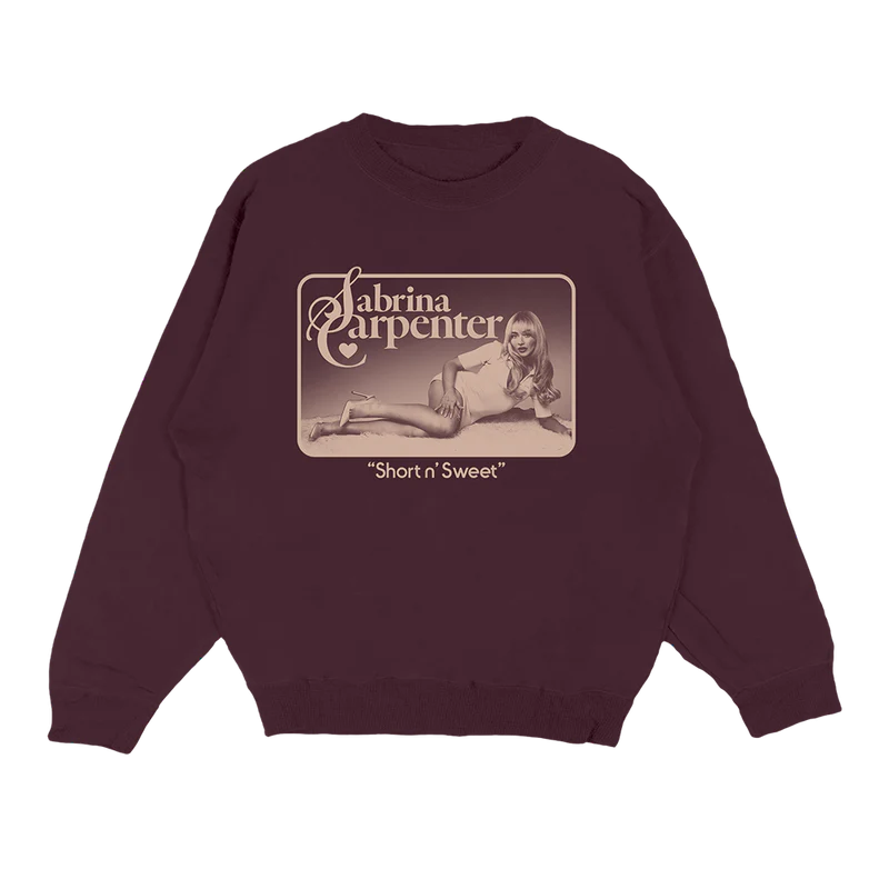 Short n' Sweet Tour Crewneck Sabrina Carpenter Official Store