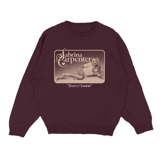 Short n' Sweet Tour Crewneck Sabrina Carpenter Official Store