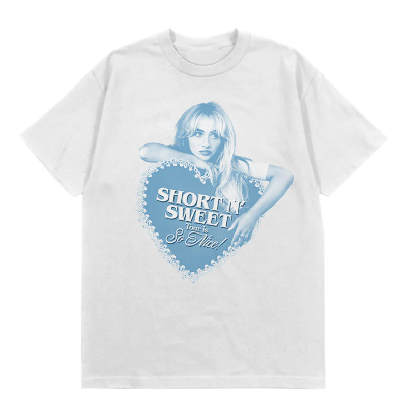 Short n' Sweet Tour Is So Nice Tee Sabrina Carpenter Official Store
